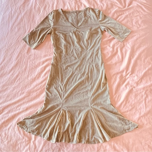 Mermaid style midi dress, Sz L - Picture 2 of 5